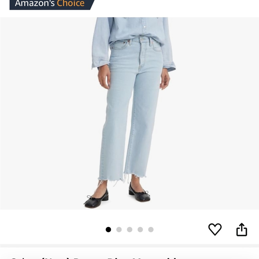 Levi Ribcage Straight Jeans